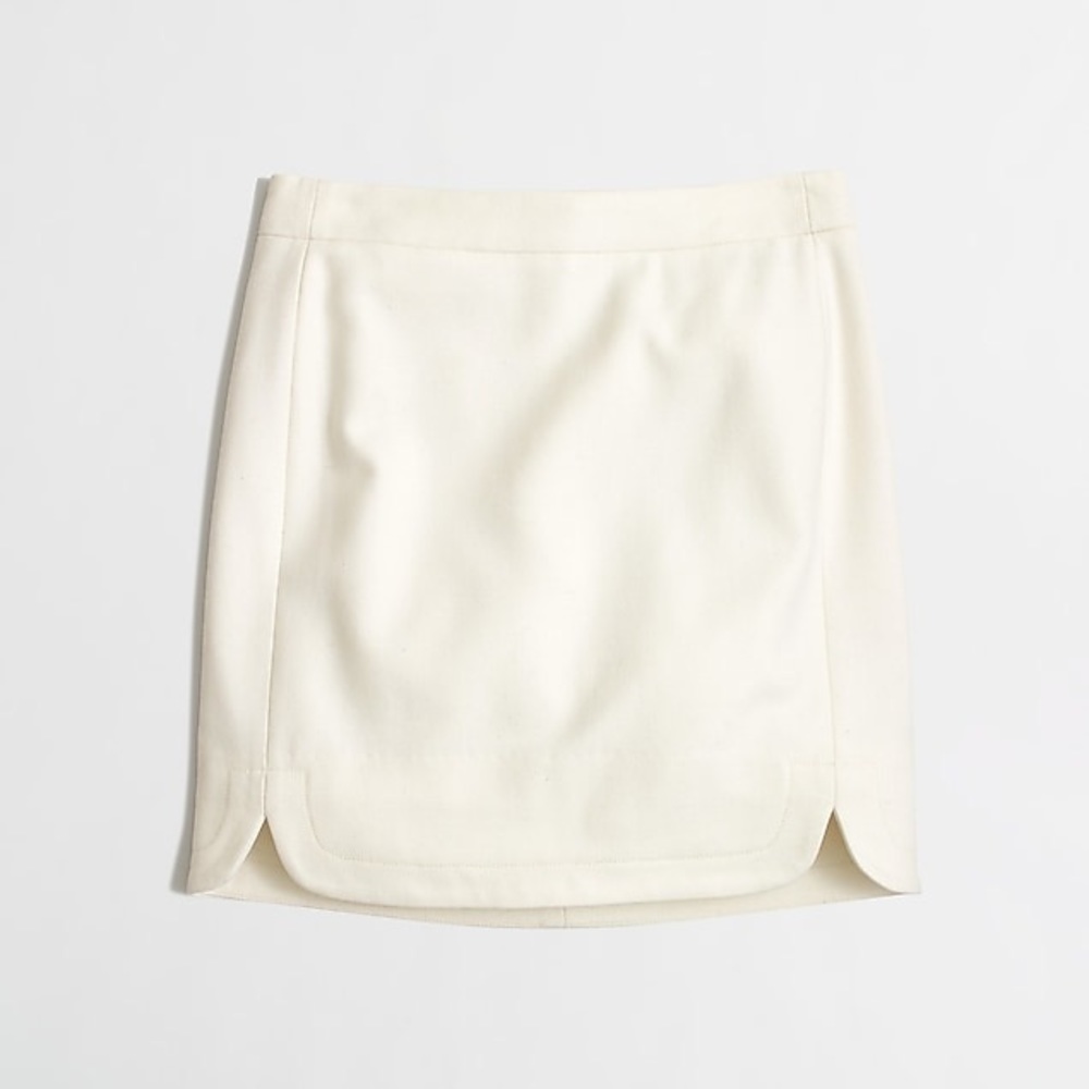 J. Crew shirttale mini skirt- sz 2